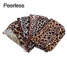 比類のないヒョウジッパーポリエステルペンバッグ文具ペンケース(China)