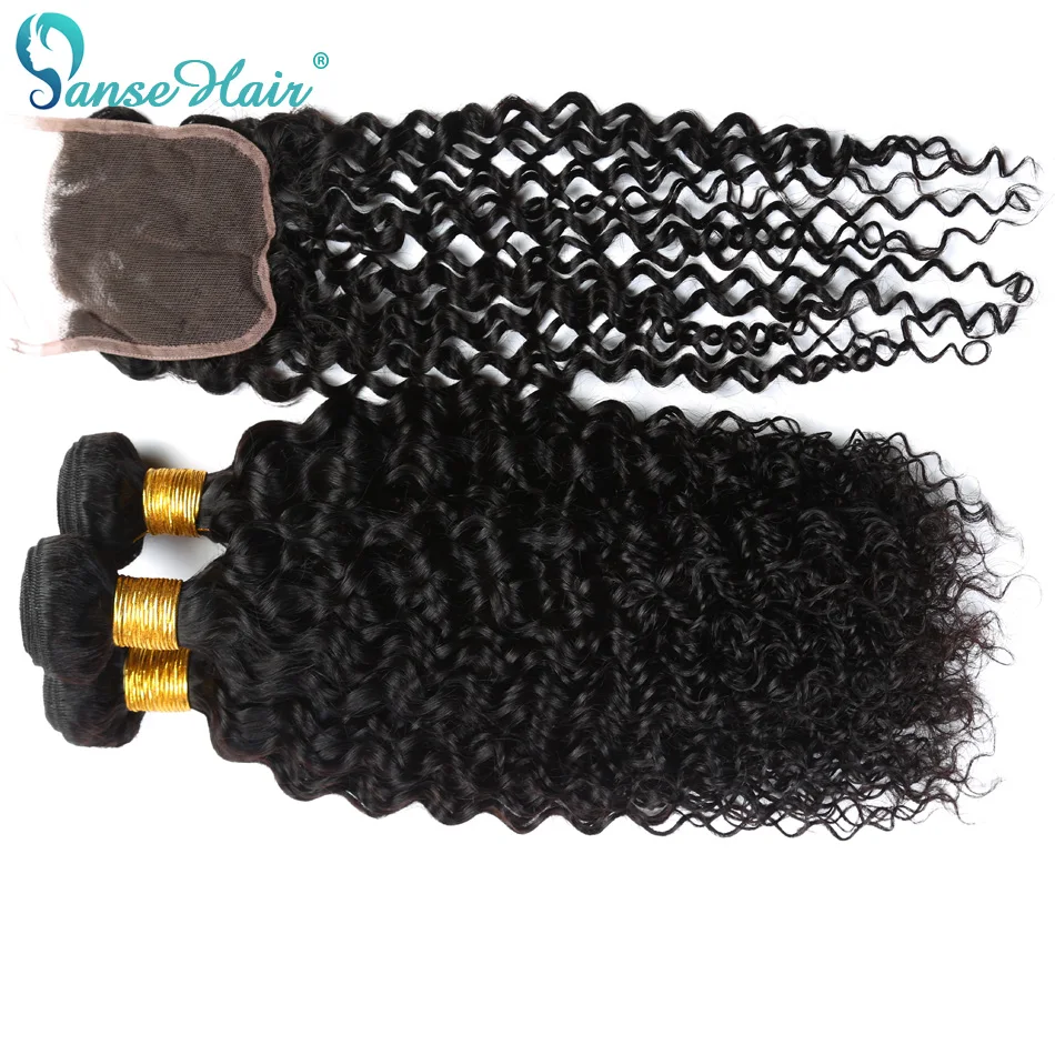 Panse Hair Brazilian Kinky Curly Hair Weaving 3 Bundles Weft With 1 PC Closure 4X4 Customized 8 To 28 Inches Non Remy
Panse Hair Brazilian Kinky Curly Hair Weaving 3 Bundles Weft With 1 PC Closure 4X4 Customized 8 To 28 Inches Non Remy