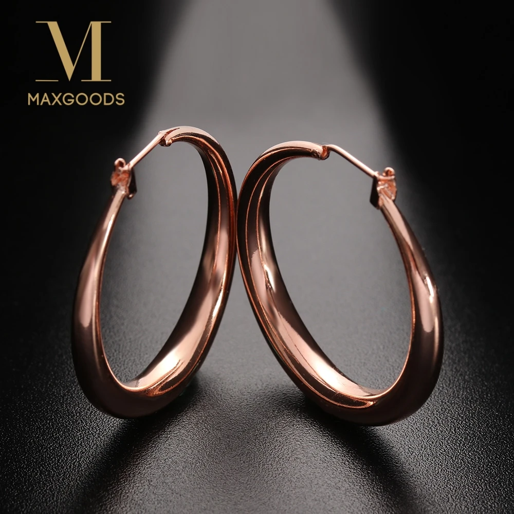 1 Pair New Fashion Rose Gold Color Big Earring Anti Allergy Hoop Earrings Jewelry For Women Wholesale
1 Pair New Fashion Rose Gold Color Big Earring Anti Allergy Hoop Earrings Jewelry For Women Wholesale