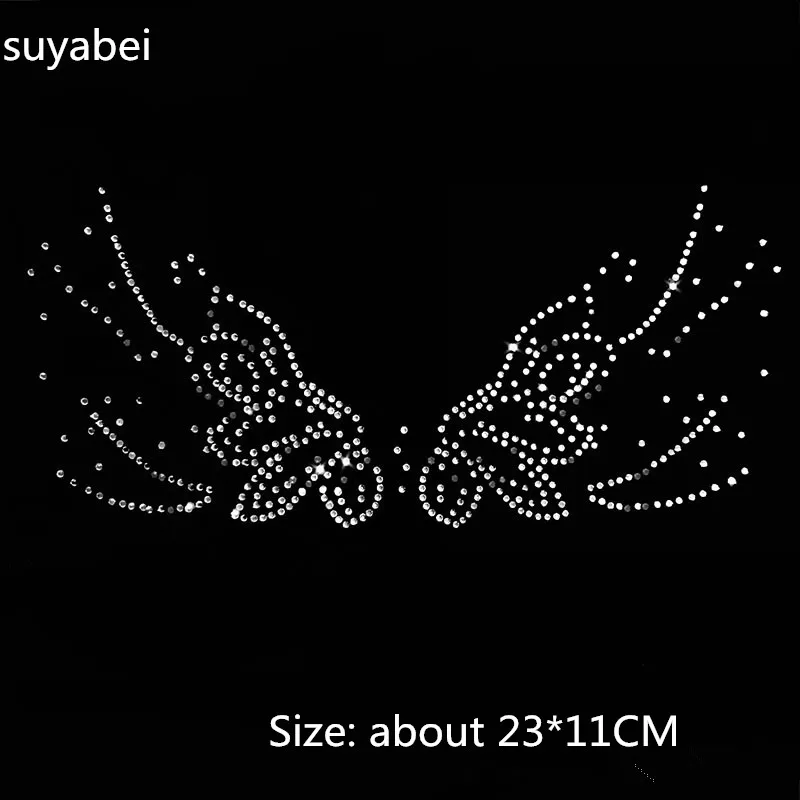 2pc/lot Butterfly neckline Iron on Rhinestone Transfer Applique Motif transfer on design hot fix rhinestone transfer motifs
2pc/lot Butterfly neckline Iron on Rhinestone Transfer Applique Motif transfer on design hot fix rhinestone transfer motifs
