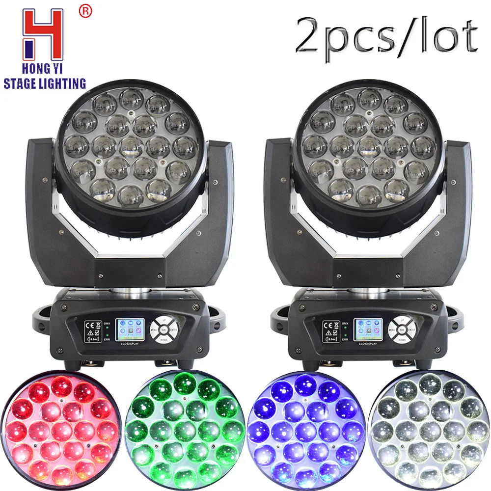 Moving head dj light 19x15W beam wash zoom dmx moving head led stage party nightclub lighting 2pcs/lot
Moving head dj light 19x15W beam wash zoom dmx moving head led stage party nightclub lighting 2pcs/lot