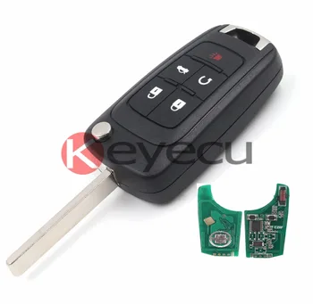 KEYECUNew Uncut Remote Key Fob 2B/3B/4B/5 Button 433MHz ID46 Chip for 2010-2014 Chevrolet Cruze
KEYECUNew Uncut Remote Key Fob 2B/3B/4B/5 Button 433MHz ID46 Chip for 2010-2014 Chevrolet Cruze