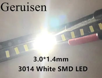 SMD 3014 LED 0.1W 10-12LM 6000-6500K White 3014 SMD LED beads Free Shipping 3014 Diodes CW/3000PCS
SMD 3014 LED 0.1W 10-12LM 6000-6500K White 3014 SMD LED beads Free Shipping 3014 Diodes CW/3000PCS