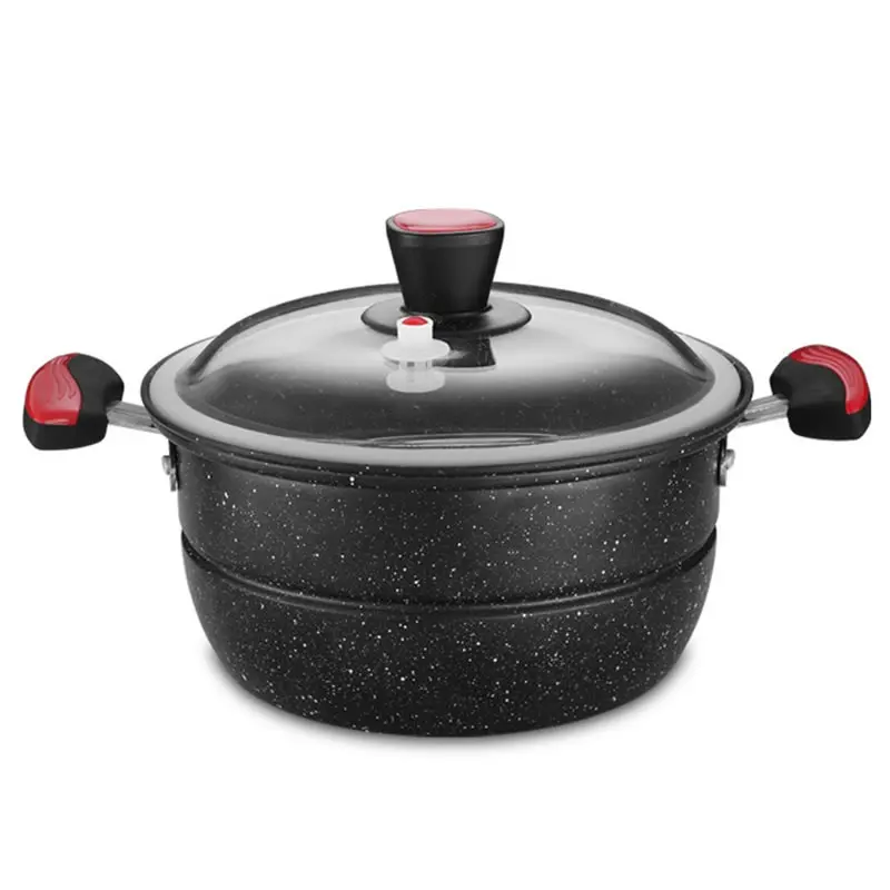 Cast Iron Maifan Cooker Vacuum Pot with Steamer Instant Rice Pot Sauce Pan Non-stick Soup Noodle Stockpot Kitchen Cooking Tool
Cast Iron Maifan Cooker Vacuum Pot with Steamer Instant Rice Pot Sauce Pan Non-stick Soup Noodle Stockpot Kitchen Cooking Tool