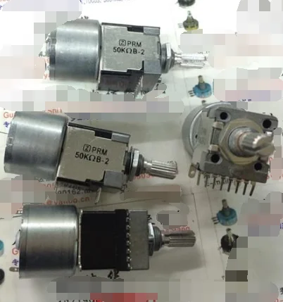 1pcs/lot Z Domestic double motor potentiometer 50KB-2 handle with thread length 20MM Flower WH1615A-2
1pcs/lot Z Domestic double motor potentiometer 50KB-2 handle with thread length 20MM Flower WH1615A-2