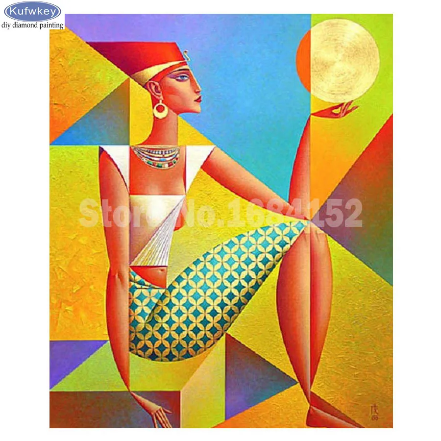 5D Diamond Mosaic Kits Diy Diamond Painting abstract Cross Stitch Full Diamond Embroidery Crafts Needlework Egypt woman B500
5D Diamond Mosaic Kits Diy Diamond Painting abstract Cross Stitch Full Diamond Embroidery Crafts Needlework Egypt woman B500