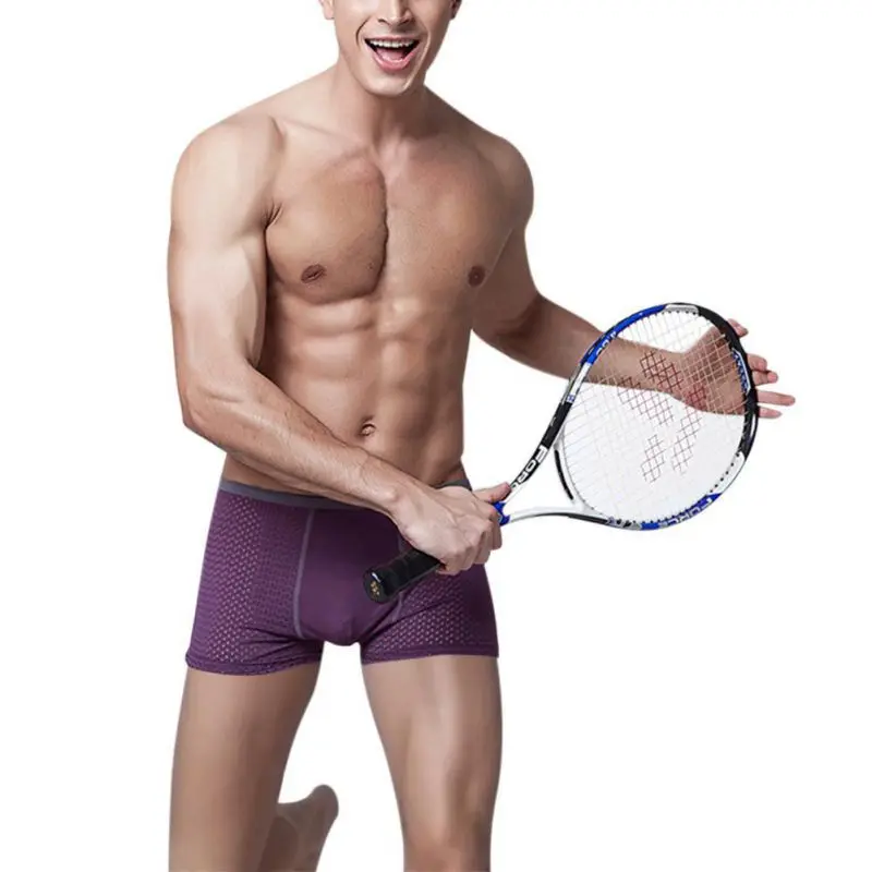 Men Bamboo Fiber Mesh Angle Underwear Breathable Antibacterial U Convex Modal Men Shorts
Men Bamboo Fiber Mesh Angle Underwear Breathable Antibacterial U Convex Modal Men Shorts