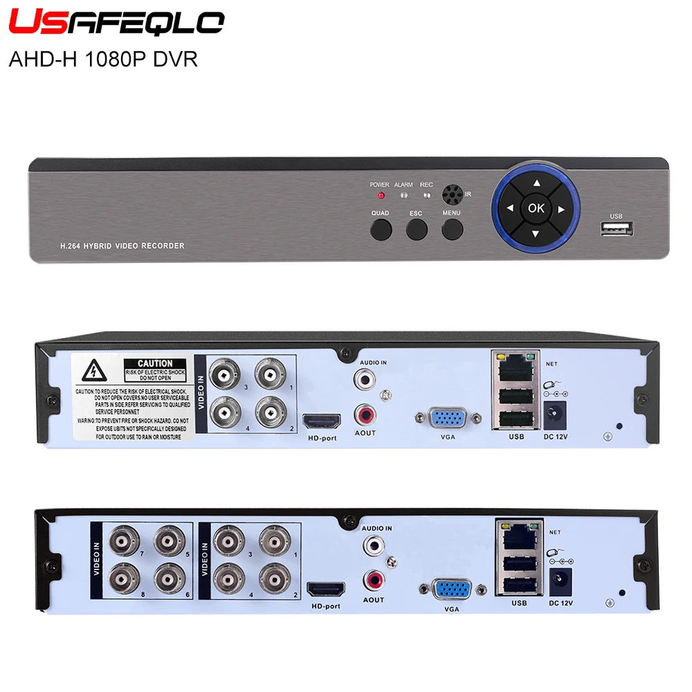 Super 4CH 8CH AHDH 5 in 1 AHD DVR Video Recorder Hybrid DVR NVR HVR for AHD Analog IP TVI CVI Camera CCTV System H.264 VGA HDMI
Super 4CH 8CH AHDH 5 in 1 AHD DVR Video Recorder Hybrid DVR NVR HVR for AHD Analog IP TVI CVI Camera CCTV System H.264 VGA HDMI