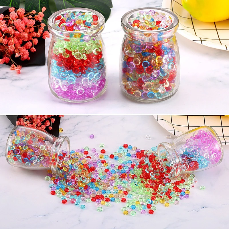 1 Pack Colorful Plactic Transparent Crystal Soil Crystal Mud Vase Fish Tank Fill DIY Craft Home Party Decorating Accessoires
1 Pack Colorful Plactic Transparent Crystal Soil Crystal Mud Vase Fish Tank Fill DIY Craft Home Party Decorating Accessoires