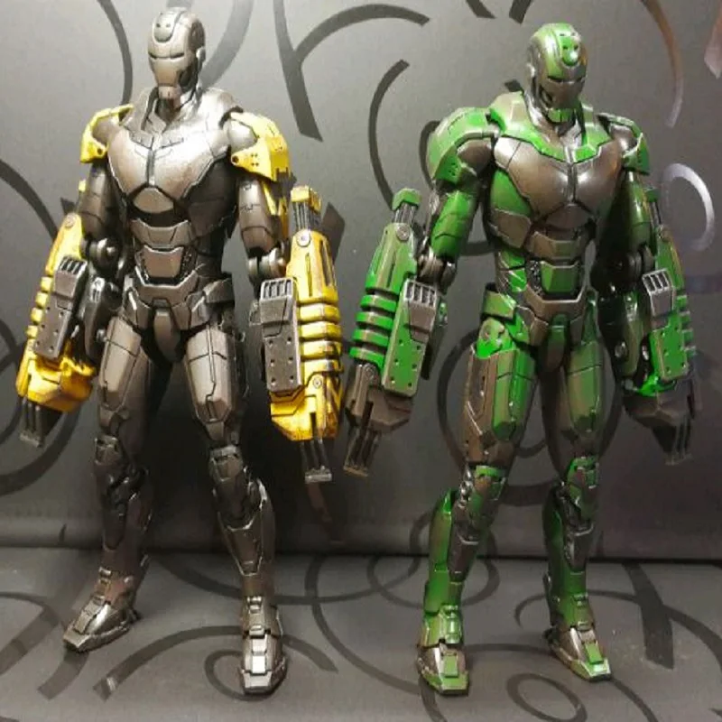 Marvel Avengers Iron Man MK25 Striker MK26 Gamma Action Figure 75% Metal 18cm Collectible Model Toys
Marvel Avengers Iron Man MK25 Striker MK26 Gamma Action Figure 75% Metal 18cm Collectible Model Toys
