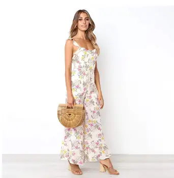 Open Back Sleeveless Sling Jumpsuit Ruffled Straps Wide Leg Pants 2019 New Best Selling Sexy Sling Back Straps Jumpsuit Trousers
Open Back Sleeveless Sling Jumpsuit Ruffled Straps Wide Leg Pants 2019 New Best Selling Sexy Sling Back Straps Jumpsuit Trousers