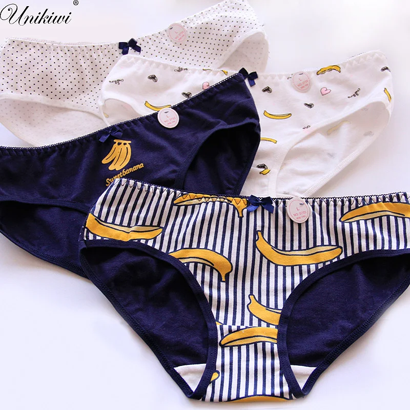 4 Colors.Women's Cartoon Banana Printing Briefs.Ladies Bow Lolita Panties Triangle Underpants Knickers.Girl's Intimates Lingerie
4 Colors.Women's Cartoon Banana Printing Briefs.Ladies Bow Lolita Panties Triangle Underpants Knickers.Girl's Intimates Lingerie