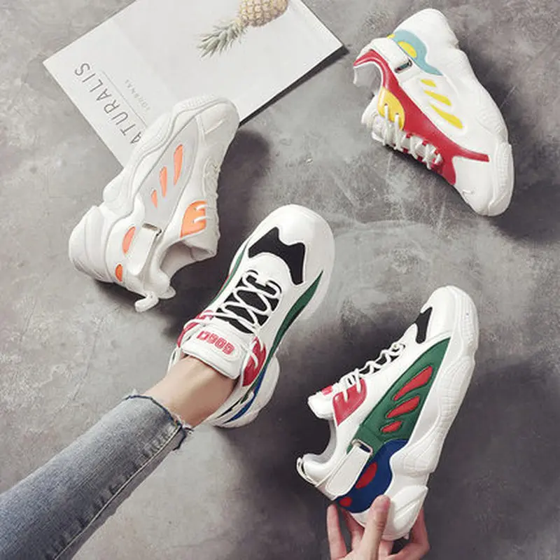 2019 new female Korean version of Harajuku wild student single shoes net red breathable flame shoes.
2019 new female Korean version of Harajuku wild student single shoes net red breathable flame shoes.
