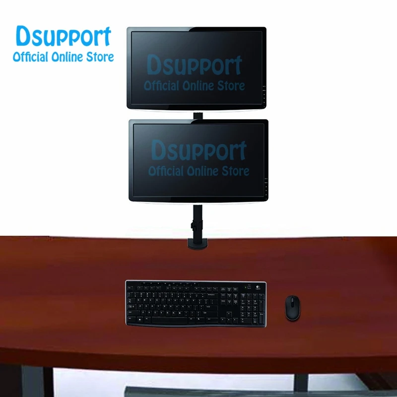 Dual LCD LED Monitor Stand Desk Mount Bracket Heavy Duty Stacked Holds Vertical 2 Screens up MD6802
Dual LCD LED Monitor Stand Desk Mount Bracket Heavy Duty Stacked Holds Vertical 2 Screens up MD6802
