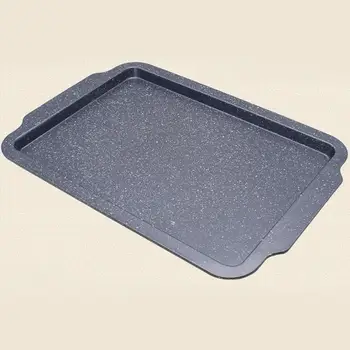 Adeeing Unique Marble Tread Rectangular Bakeware Nonstick Shallow Cookie Pan for Cooking Cake Pizza Bread
Adeeing Unique Marble Tread Rectangular Bakeware Nonstick Shallow Cookie Pan for Cooking Cake Pizza Bread