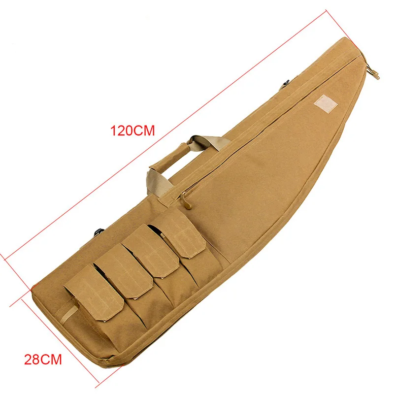 120cm Gun Bag Outdoor Tactical Carrying Rifle Bag Military Gun Case Shoulder Pouch For Outdoor Airsoft Shooting
120cm Gun Bag Outdoor Tactical Carrying Rifle Bag Military Gun Case Shoulder Pouch For Outdoor Airsoft Shooting