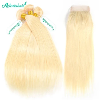 Asteria Hair 613# Blonde Hair Bundles With Closure Pre-Plucked 3 Bundles Brazilian Straight Hair Bundles With Closure Remy Hair
Asteria Hair 613# Blonde Hair Bundles With Closure Pre-Plucked 3 Bundles Brazilian Straight Hair Bundles With Closure Remy Hair