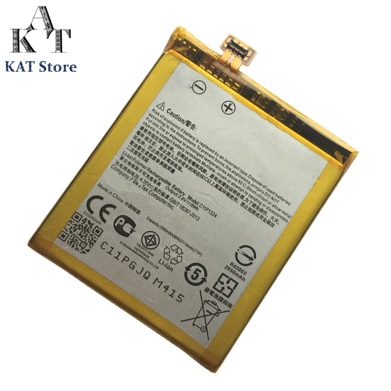 Original Mobile Phone Battery For ASUS ZenFone 5 A500G Z5 A500 A500CG A501CG A500KL Batteries C11P1324 Rechargeable Accumulator
Original Mobile Phone Battery For ASUS ZenFone 5 A500G Z5 A500 A500CG A501CG A500KL Batteries C11P1324 Rechargeable Accumulator