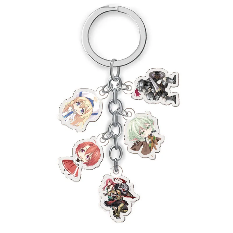 Anime Goblin Slayer Keychain Cartoon Figure Acrylic Pendent Keyrings Christmas Day Gift
Anime Goblin Slayer Keychain Cartoon Figure Acrylic Pendent Keyrings Christmas Day Gift