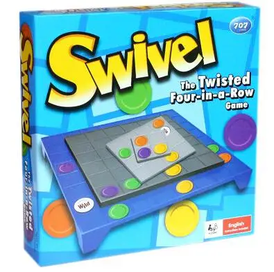 Swivel Puzzle Board Game Twisted Four In A Row For 2 - 4 Players With English Instruction
Swivel Puzzle Board Game Twisted Four In A Row For 2 - 4 Players With English Instruction