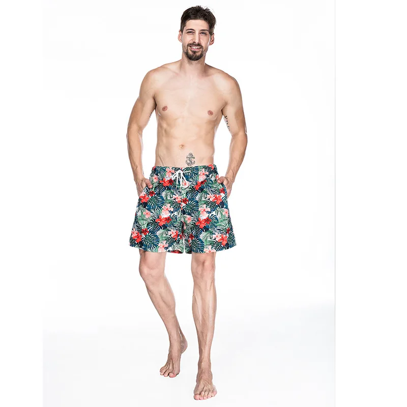 Пляжные шорты мужские плавательные для пляжа сексуальный купальный костюм