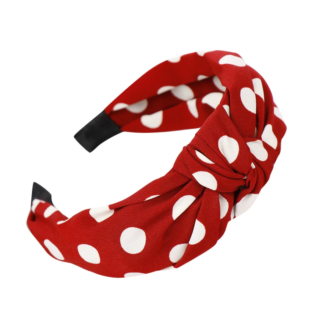 Woman Fashion Hair Bands Bow Knot Dot Printing Hairband Women Hair Head Hoop Sweet Girls Hair Head Accessoires #P5
Woman Fashion Hair Bands Bow Knot Dot Printing Hairband Women Hair Head Hoop Sweet Girls Hair Head Accessoires #P5
