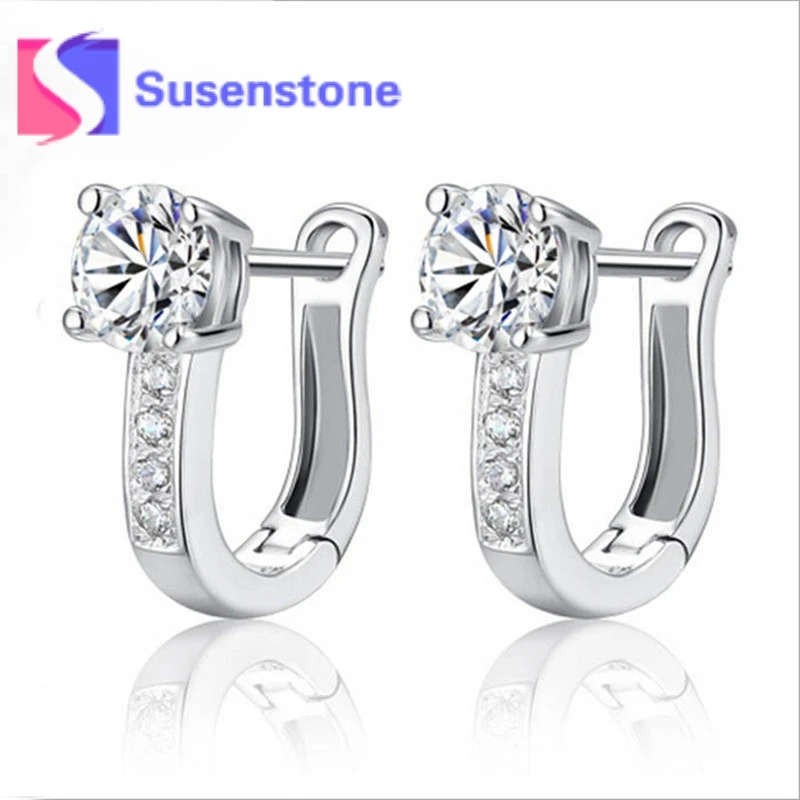 1 Pair Silver Huggies Earrings Small Round Rhinestones Hoop Earrings Women's Fashion Wedding Party Jewelry Gifts Free Shipping
1 Pair Silver Huggies Earrings Small Round Rhinestones Hoop Earrings Women's Fashion Wedding Party Jewelry Gifts Free Shipping