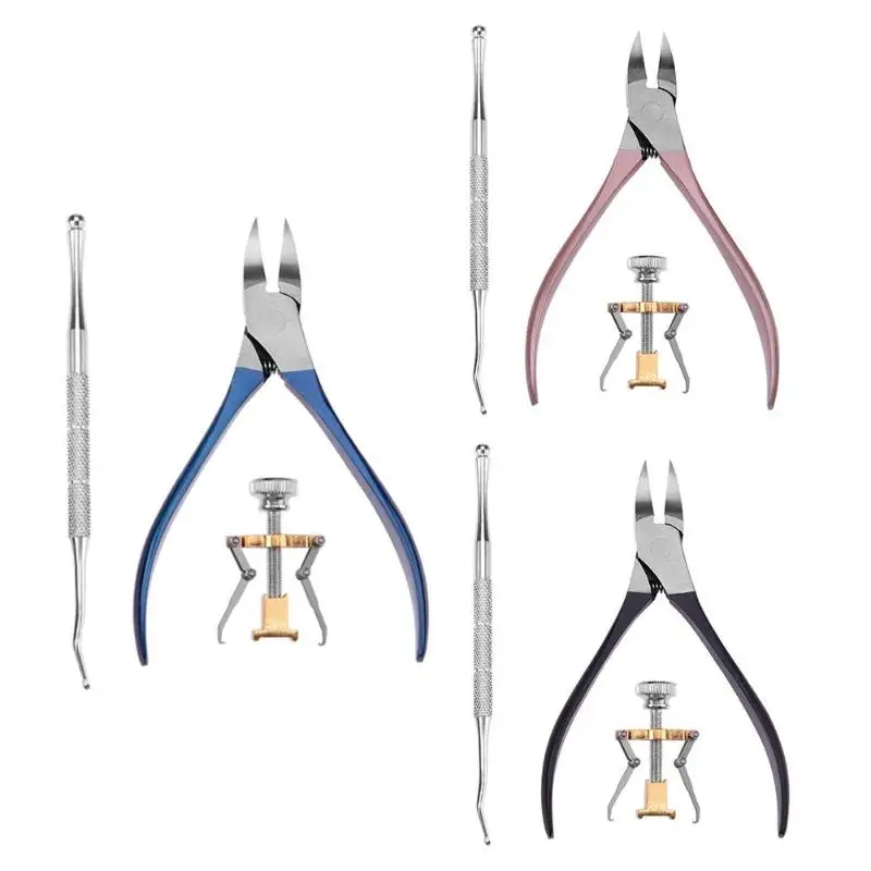 3pcs Stainless Steel Toenail Correction Tools Professional Ingrown Toe Nail Paronychia Recover Fixer Durable Pedicure Tools
3pcs Stainless Steel Toenail Correction Tools Professional Ingrown Toe Nail Paronychia Recover Fixer Durable Pedicure Tools