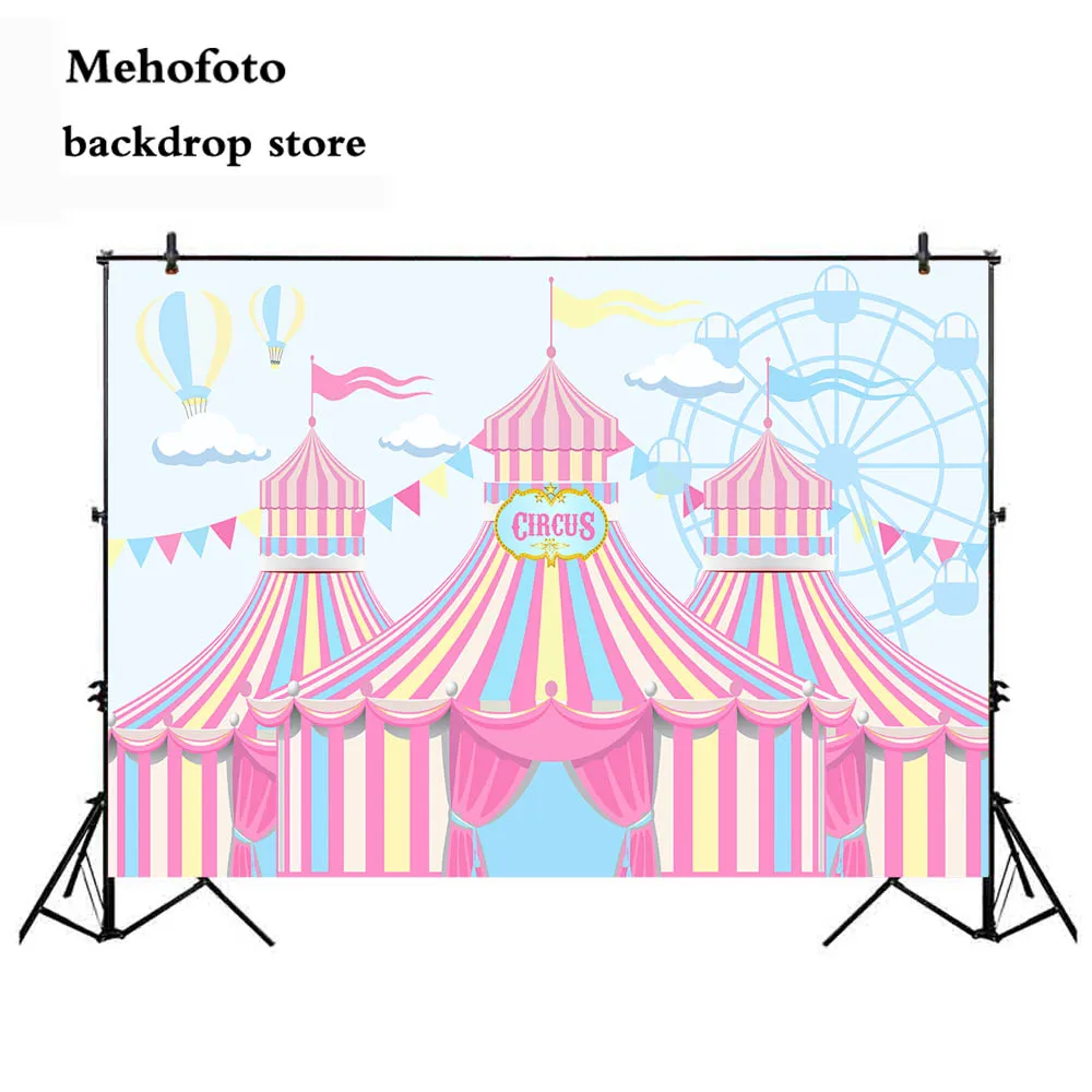 Neoback Newborn Baby Shower Circus Theme Party Decoration Girl Backdrop for Photography Banner Children Background for Photo 460
Neoback Newborn Baby Shower Circus Theme Party Decoration Girl Backdrop for Photography Banner Children Background for Photo 460
