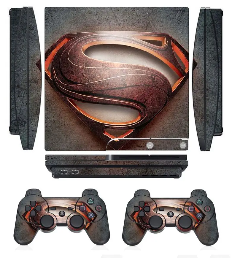 258 Vinyl Skin Sticker Protector for Sony PS3 Slim PlayStation 3 Slim and 2 controller skins Stickers
258 Vinyl Skin Sticker Protector for Sony PS3 Slim PlayStation 3 Slim and 2 controller skins Stickers