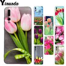 Yinuoda Mignon tulipe bricolage Impression Dessin téléphone étui pour huawei P9 P10 Plus Mate9 10 Mate10 Lite P20 Pro Honor10 View10(China)