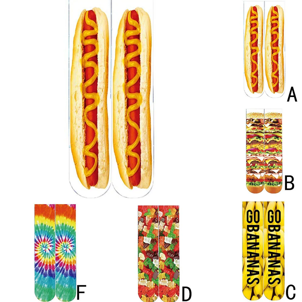 Socks women calcetines mujer socks women Novelty Crazy Crew Socks Funny Colorful Food Long Tube Elastic Short Hosiery T426
Socks women calcetines mujer socks women Novelty Crazy Crew Socks Funny Colorful Food Long Tube Elastic Short Hosiery T426