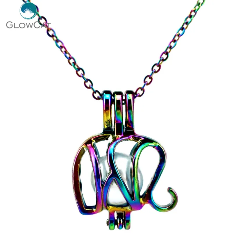 C102 COLORS 24.5mm Elephant Diffuser Locket Necklace Beads Cage Steel Chain Pendant Aroma Essential Oil Diffuser Locket Necklace
C102 COLORS 24.5mm Elephant Diffuser Locket Necklace Beads Cage Steel Chain Pendant Aroma Essential Oil Diffuser Locket Necklace