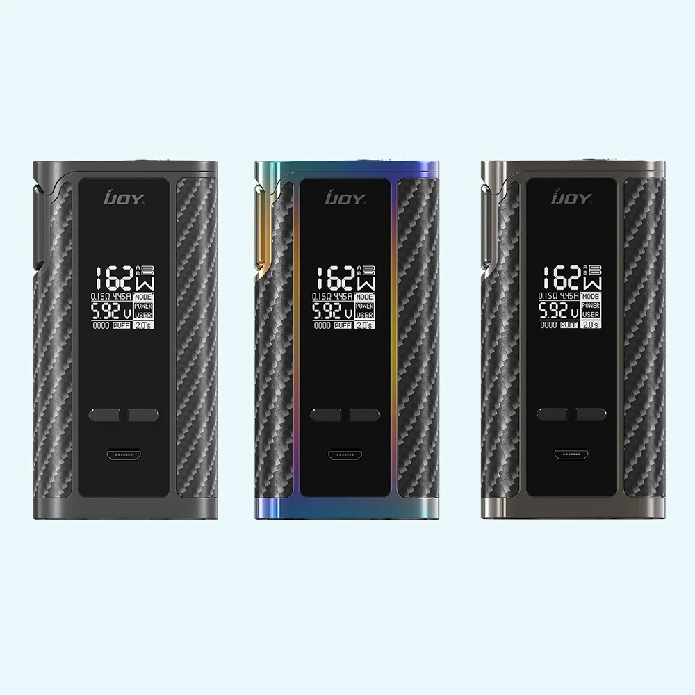 100% Original IJOY Captain 1865 TC Box MOD Powered Dual 18650 Battery Max 162W Output Ecigs Vape Mod Vs iJoy PD1865 Vaporizer
100% Original IJOY Captain 1865 TC Box MOD Powered Dual 18650 Battery Max 162W Output Ecigs Vape Mod Vs iJoy PD1865 Vaporizer