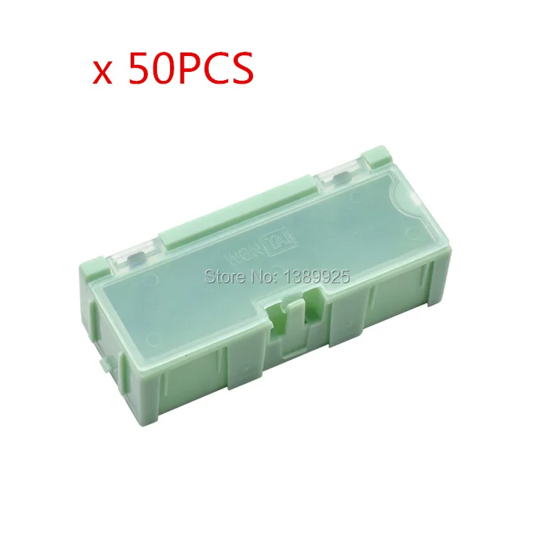 50PCS/lot #2 Green Color Capacitor Resistor SMT Electronic Component Mini Storage box Practical Jewelry Storaged Case
50PCS/lot #2 Green Color Capacitor Resistor SMT Electronic Component Mini Storage box Practical Jewelry Storaged Case
