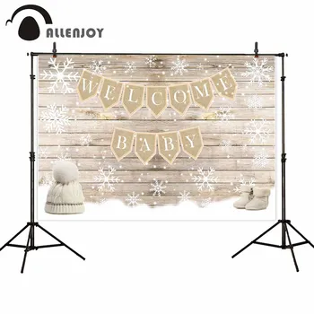 Allenjoy backdrop for photographic studio beautiful snowflake cute banner decoration winter hat shoes background photocall 
Allenjoy backdrop for photographic studio beautiful snowflake cute banner decoration winter hat shoes background photocall