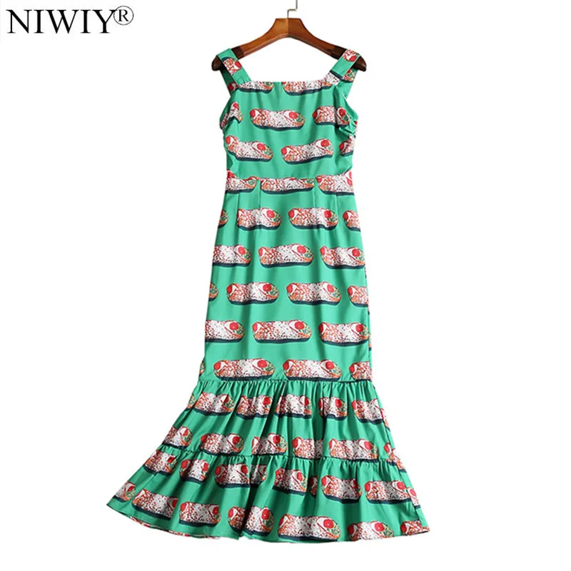 Holiday Fishtail Green Printed Suspended Summer Beach Dresses Vestido Invierno Mujer 2020 Slimming Midi Sexy Party Dress D2031
Holiday Fishtail Green Printed Suspended Summer Beach Dresses Vestido Invierno Mujer 2020 Slimming Midi Sexy Party Dress D2031