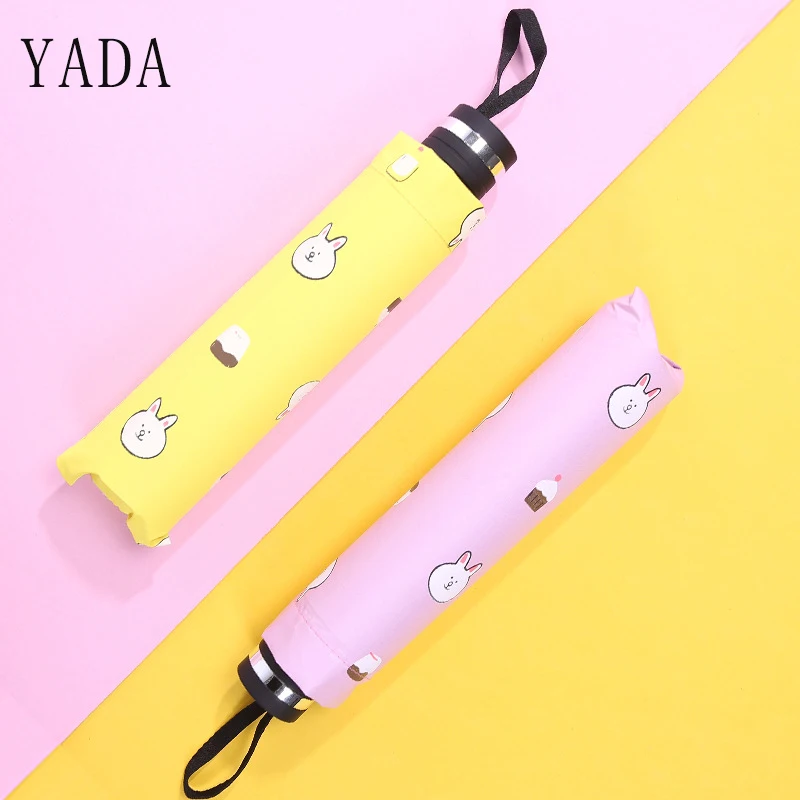 YADA Design Cartoon Rabbit Umbrellas Folding Rainy Children Umbrella For Women Girls Boys UV Lovely Animal Umbrella Gift YD128
YADA Design Cartoon Rabbit Umbrellas Folding Rainy Children Umbrella For Women Girls Boys UV Lovely Animal Umbrella Gift YD128