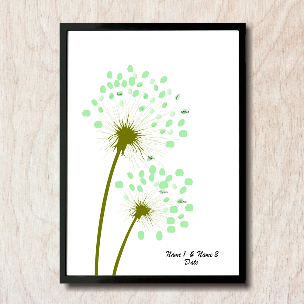 Romantic Personalized Custom Fingerprint DIY Guestbook for Engagement,Wedding Ceremony,Silver & Golden Wedding Party,No Frame
Romantic Personalized Custom Fingerprint DIY Guestbook for Engagement,Wedding Ceremony,Silver & Golden Wedding Party,No Frame