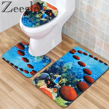 Zeegle 3pcs/set 3D Stone Bathroom Carpet Bath Mats Toilet Rug Absorbent Shower Rugs And Carpet Floor Mats Pads Toilet Seat Cover
Zeegle 3pcs/set 3D Stone Bathroom Carpet Bath Mats Toilet Rug Absorbent Shower Rugs And Carpet Floor Mats Pads Toilet Seat Cover