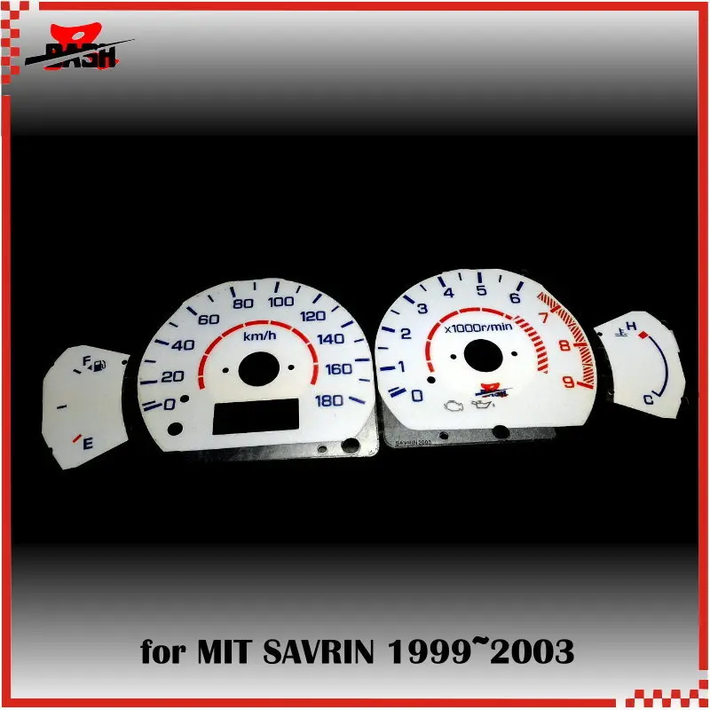 DASH EL Glow Gauge for Savrin 1999~2003 Reverse Glow White face Blue Green Lighting
DASH EL Glow Gauge for Savrin 1999~2003 Reverse Glow White face Blue Green Lighting
