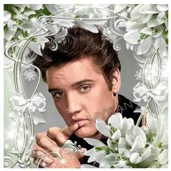 elvis presley& flower full diy 5d Diamond Painting Cross Stitch pattern 3D Diamond embroidery bead mosaic rhinestones home decor 
elvis presley& flower full diy 5d Diamond Painting Cross Stitch pattern 3D Diamond embroidery bead mosaic rhinestones home decor