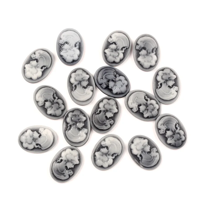 50Pcs Grey Resin Oval Girl Decoration Crafts Flatback Cabochon Embellishments For Scrapbooking Beads Diy Accessories 13x18mm
50Pcs Grey Resin Oval Girl Decoration Crafts Flatback Cabochon Embellishments For Scrapbooking Beads Diy Accessories 13x18mm