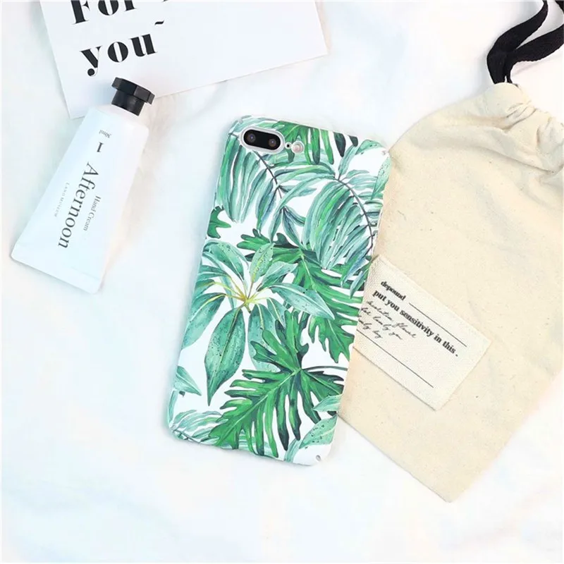 Phone Case For iPhone 8 7 6 6s Plus Fashion Leaf Smooth Marble Ultrathin Hard PC Back Cover Casse For iPhone X
Phone Case For iPhone 8 7 6 6s Plus Fashion Leaf Smooth Marble Ultrathin Hard PC Back Cover Casse For iPhone X