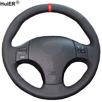 HuiER Hand Sewing Car Steering Wheel Cover Breathable Red Marker For Lexus IS is250 is300 is350 Steering-wheel Auto Accessorie
HuiER Hand Sewing Car Steering Wheel Cover Breathable Red Marker For Lexus IS is250 is300 is350 Steering-wheel Auto Accessorie