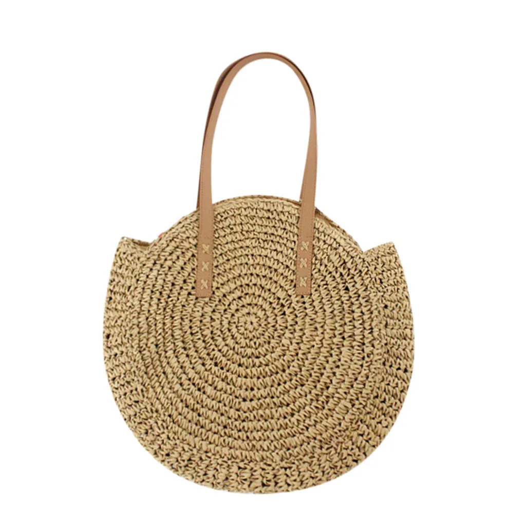 Vintage Handmade Women Rattan Bag Straw Woven Shoulder Bags Bow Holiday Beach Bohemia Crossbody Bag Messengers Handbag 2019
Vintage Handmade Women Rattan Bag Straw Woven Shoulder Bags Bow Holiday Beach Bohemia Crossbody Bag Messengers Handbag 2019
