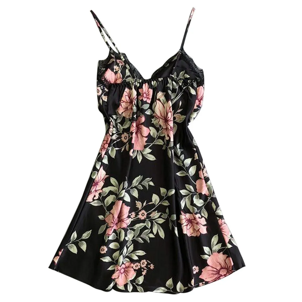 Plus Size 3XL night dress sexy sleepwear Floral Print nightwear night gown boho mini sleepwear women nightdress pijamas nuisette
Plus Size 3XL night dress sexy sleepwear Floral Print nightwear night gown boho mini sleepwear women nightdress pijamas nuisette