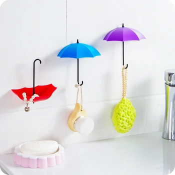 1set Cute Umbrella Shape Self Adhesive Wall hook Key Hair Pin Holder Organizer holder storage rack home decor
1set Cute Umbrella Shape Self Adhesive Wall hook Key Hair Pin Holder Organizer holder storage rack home decor