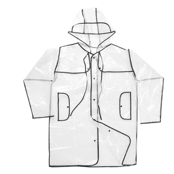 2019 New High Quality Outdoor Tools Women's Trabsparent EVA Raincoat Outdoor Travel Waterproof Rain Coat Black Pink S/M
2019 New High Quality Outdoor Tools Women's Trabsparent EVA Raincoat Outdoor Travel Waterproof Rain Coat Black Pink S/M