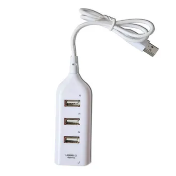 CARPRIE White USB 2.0 Hi-Speed 4-Port Splitter Hub Adapter For PC Computer 6J13 Drop Shipping
CARPRIE White USB 2.0 Hi-Speed 4-Port Splitter Hub Adapter For PC Computer 6J13 Drop Shipping
